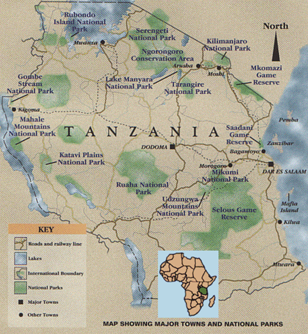 Información para viajar a Tanzania