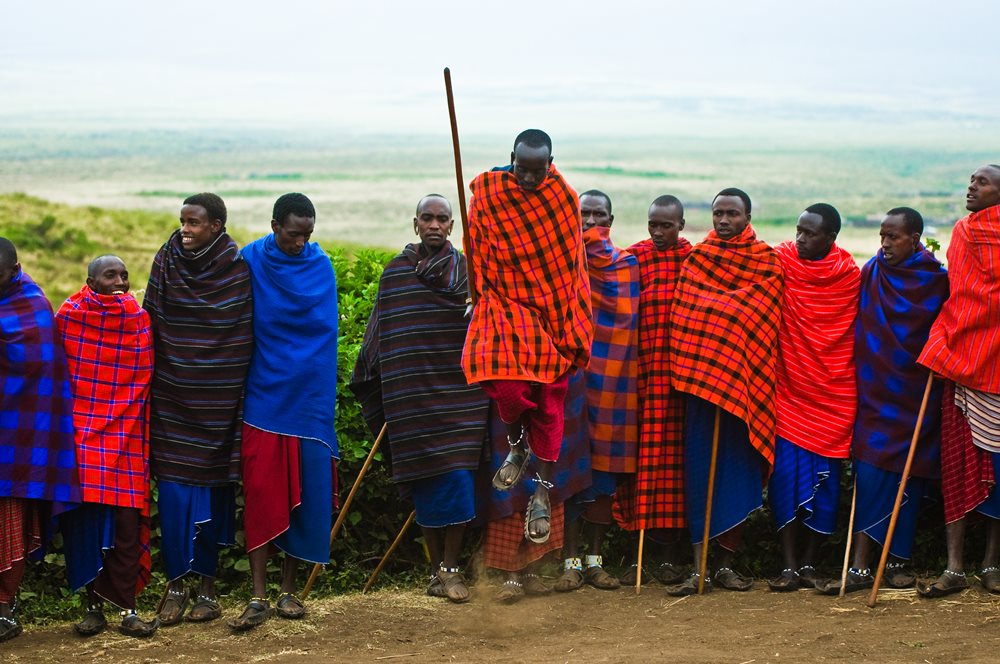 Masai en Tanzania
